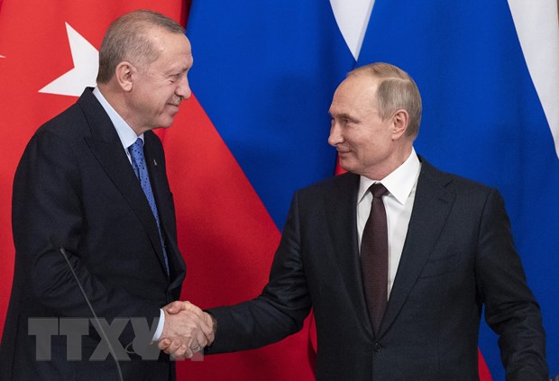 Kremlin thong bao thoi diem hai Tong thong Putin va Erdogan hoi dam hinh anh 1