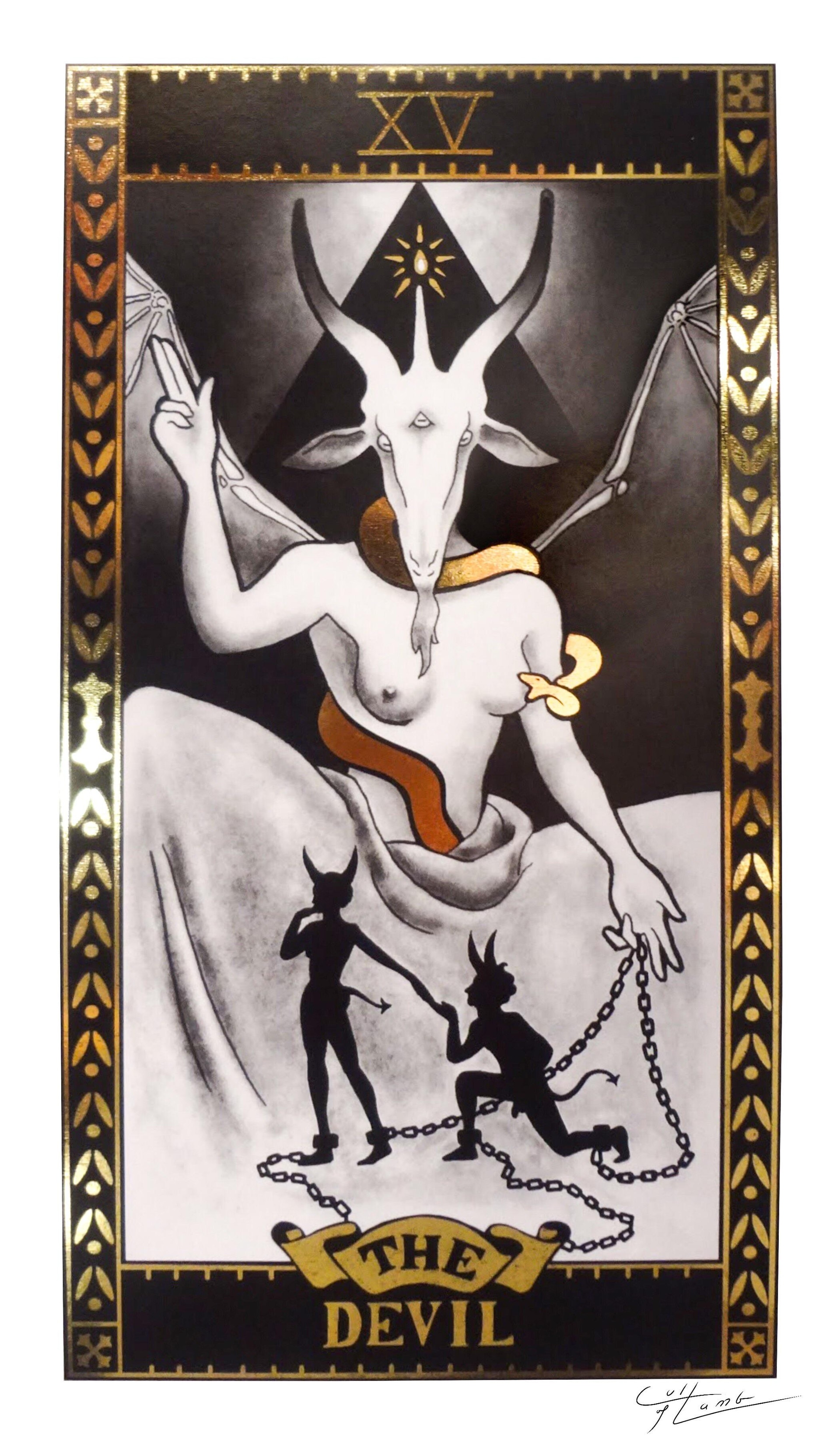 My version of The Devil Card : r/tarot