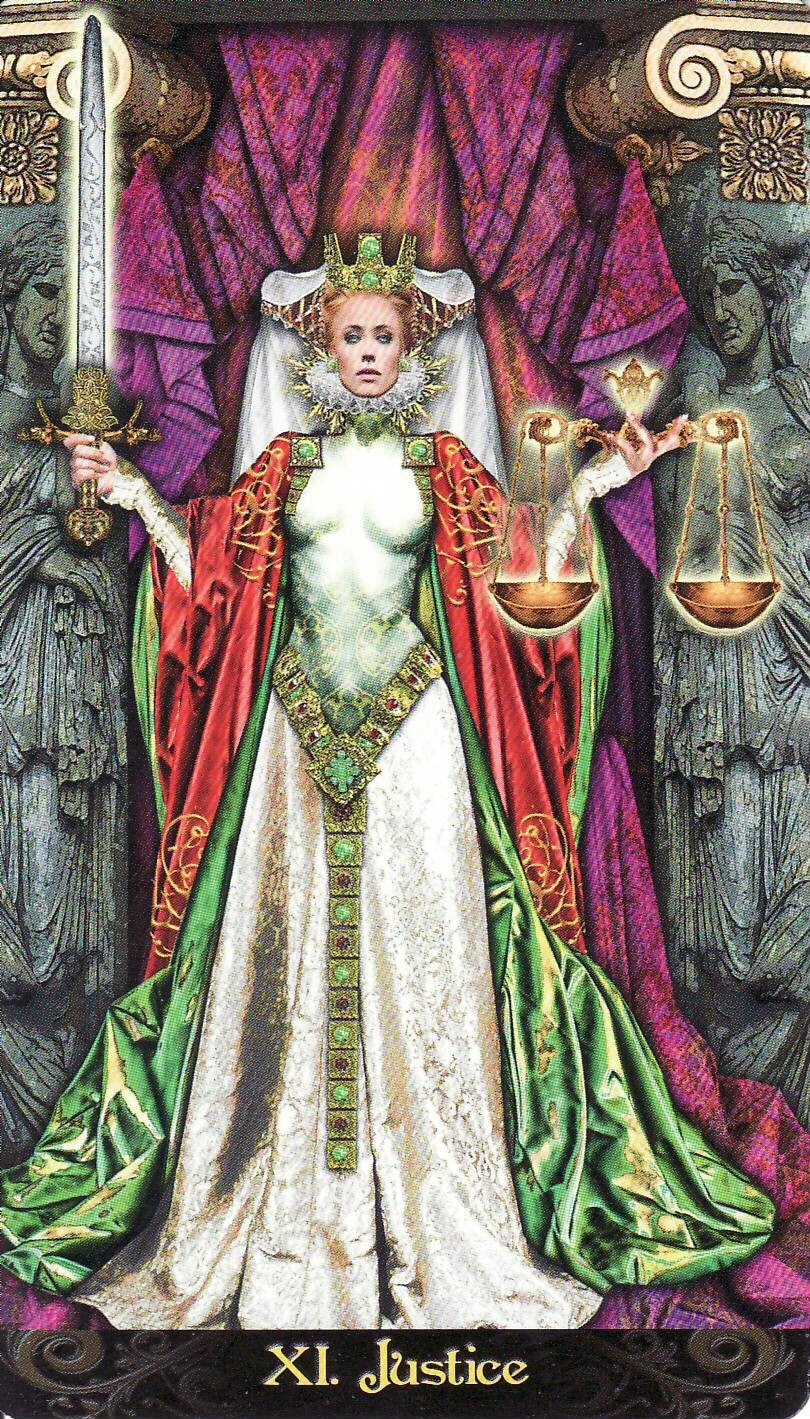 2018 – The Year of Justice – Full Moon Tarot & Divination