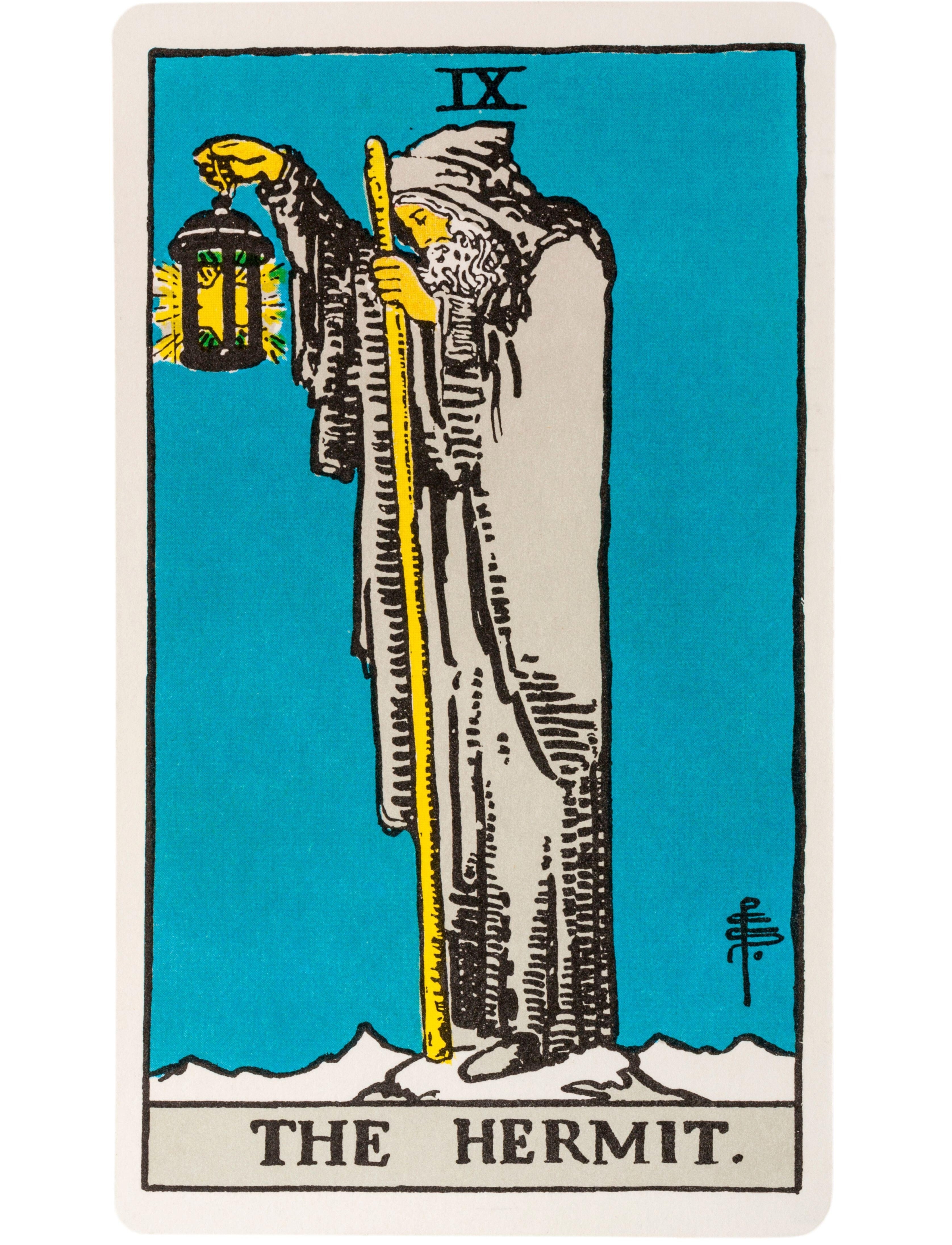 What does The Hermit tarot card mean? | The Sun