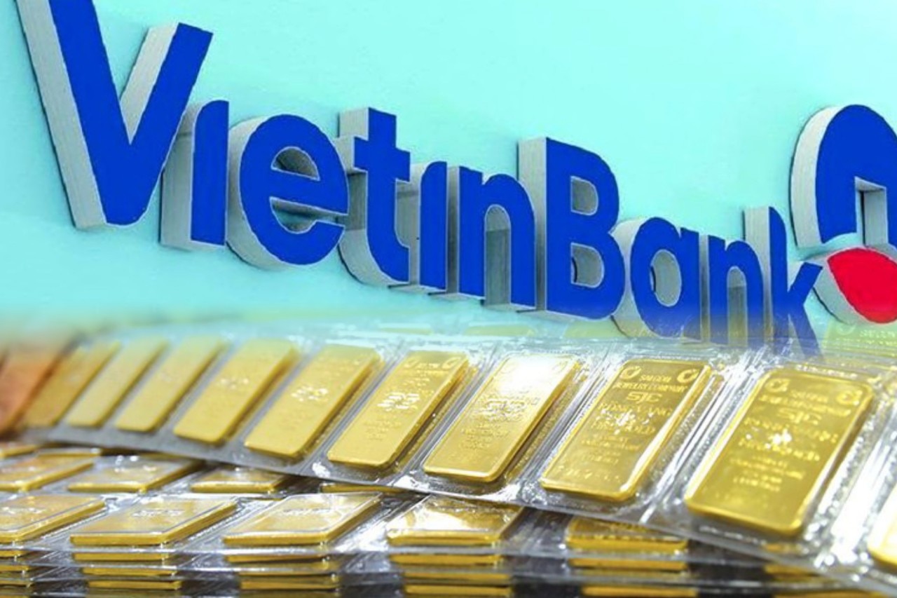 Vietinbank bán vàng miếng bình ổn thị trường theo chính sách 