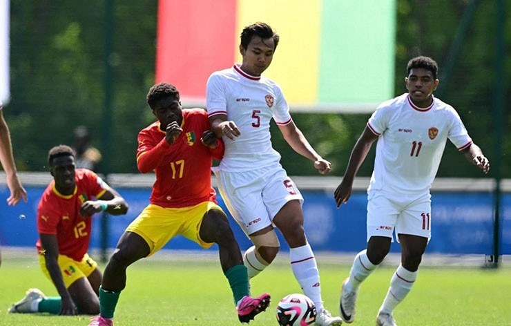 Video bóng đá U23 Indonesia - U23 Guinea: Bước ngoặt penalty, vỡ òa 