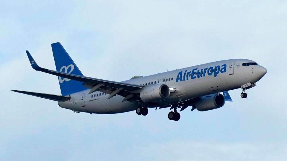 Máy bay của Air Europa. (Nguồn: News.sky.com)