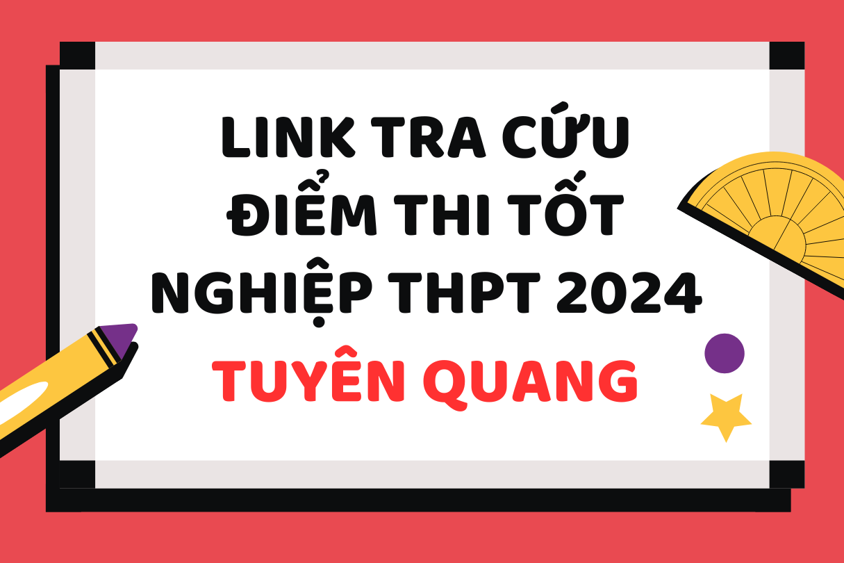 Link tra cứu điểm thi tốt nghiệp THPT 2024