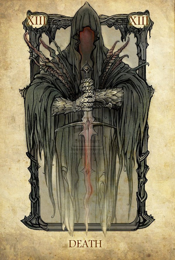 Gorgeous Lord Of The Rings Tarot Card Art | Tarot death, Tarot art, Tarot cards art