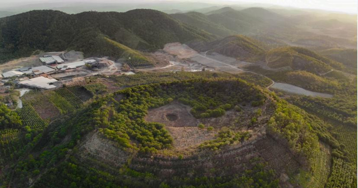 Dak Nong clasifica al volcán Bang Mo como reliquia provincial