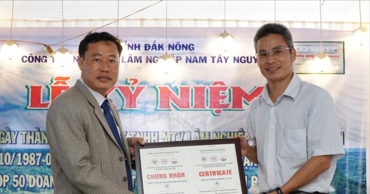 Công ty Lâm nghiệp Nam Tây Nguyên kỷ niệm 37 năm thành lập