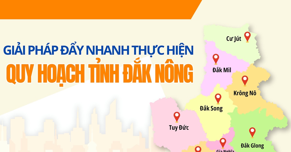 Giải pháp đẩy nhanh thực hiện Quy hoạch tỉnh Đắk Nông