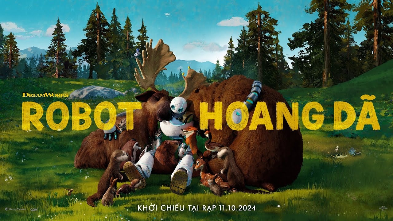 (Official Trailer Lồng Tiếng) ROBOT HOANG DÃ | KHỞI CHIẾU 11.10.2024