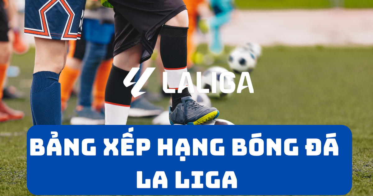 Bảng xếp hạng La Liga 2024 mới nhất ngày 26/10/2024