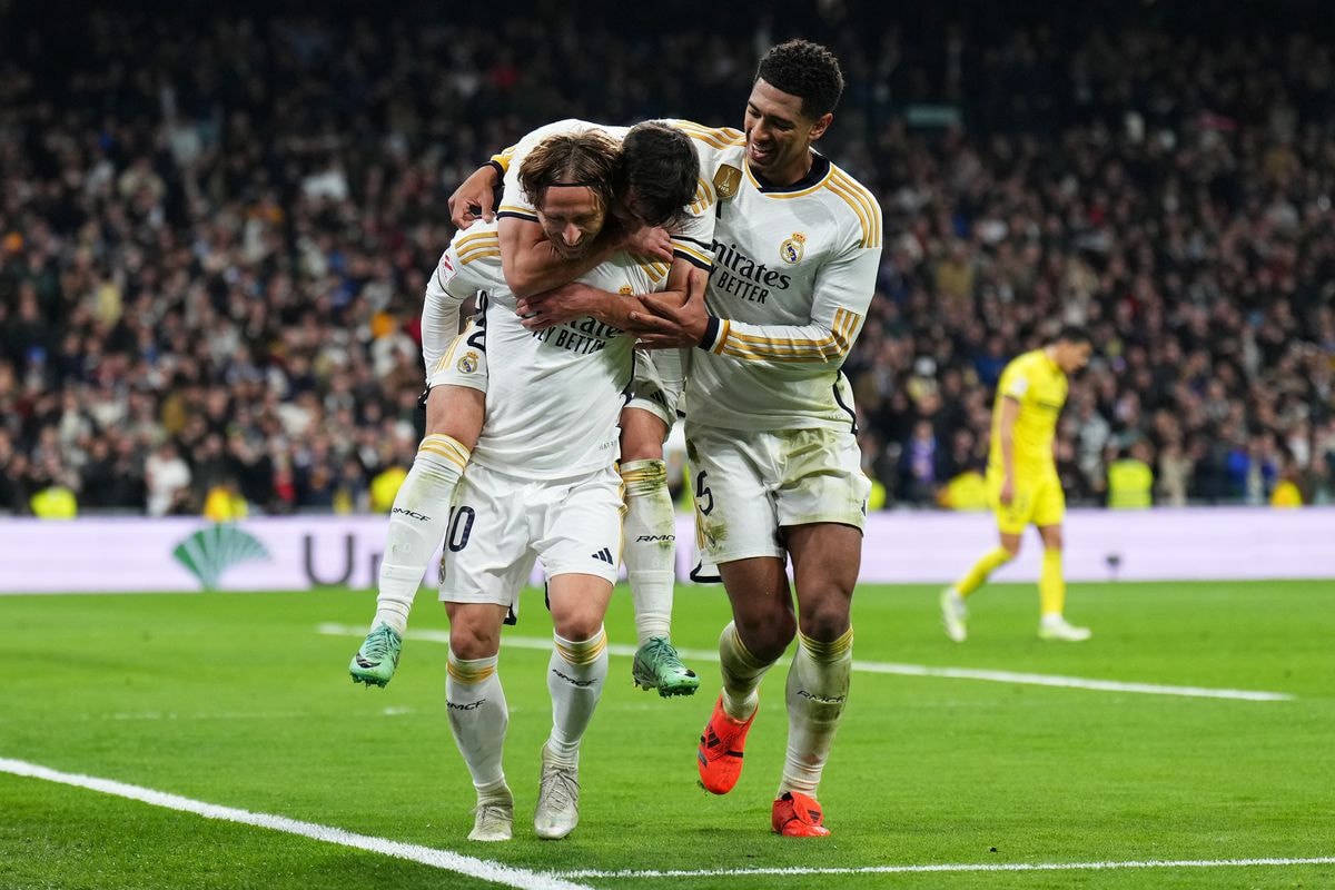 5 stats from Real Madrid 4-1 Villarreal, LALIGA 2023/24 - Managing Madrid