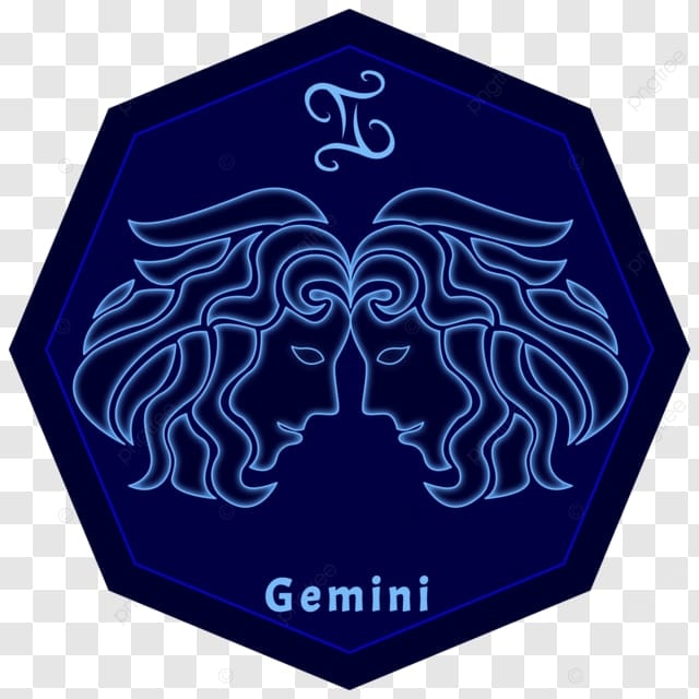 Hình ảnh Biểu Tượng Cung Hoàng đạo Gemini Dấu Hiệu Thiết Kế Màu Xanh Nhạt Phát Sáng Nền Màu Tím PNG , Song Tử, Biểu Tượng Hoàng đạo, Thiên Thần Song Tử