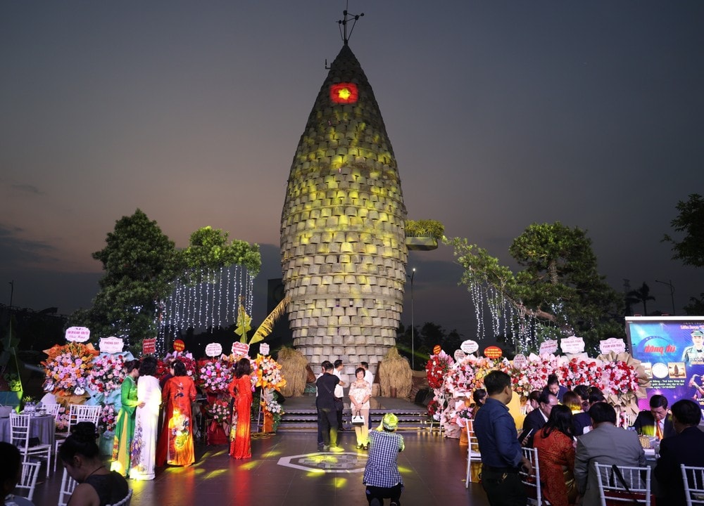 La Torre Shennong es reconocida como un récord mundial. (Foto: Thai Hung/VNA)