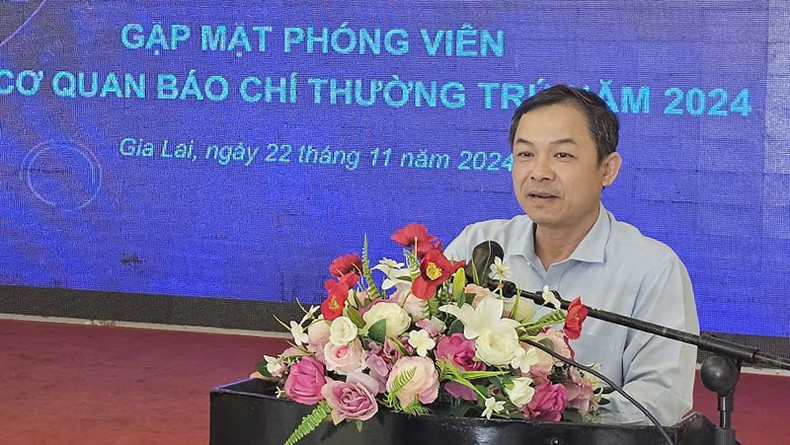 Gia Lai gặp mặt phóng viên các cơ quan báo chí thường trú tại tỉnh năm 2024 ảnh 1