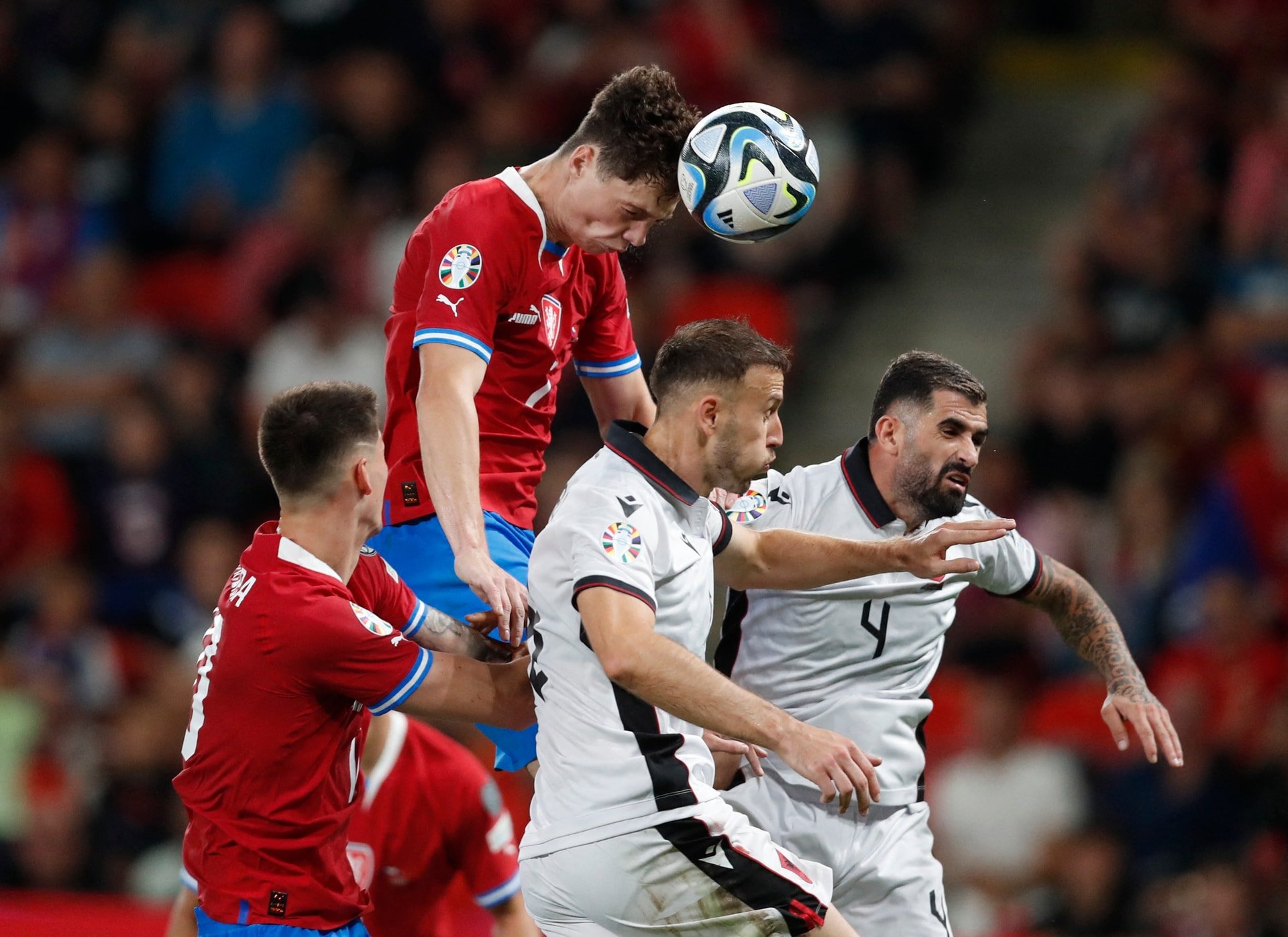 Albania draw 1-1 against group leaders Czech Republic in Euro qualifier | Reuters