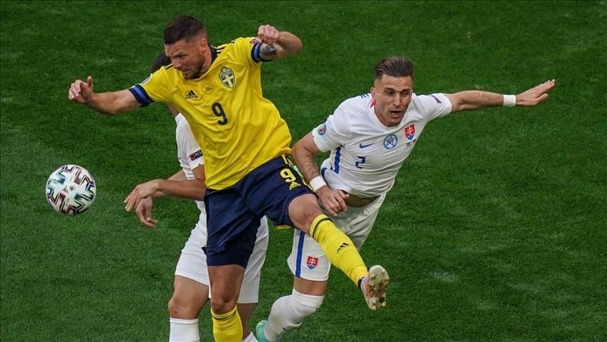 Sweden earn 1-0 win over Slovakia to top EURO 2020 Group E