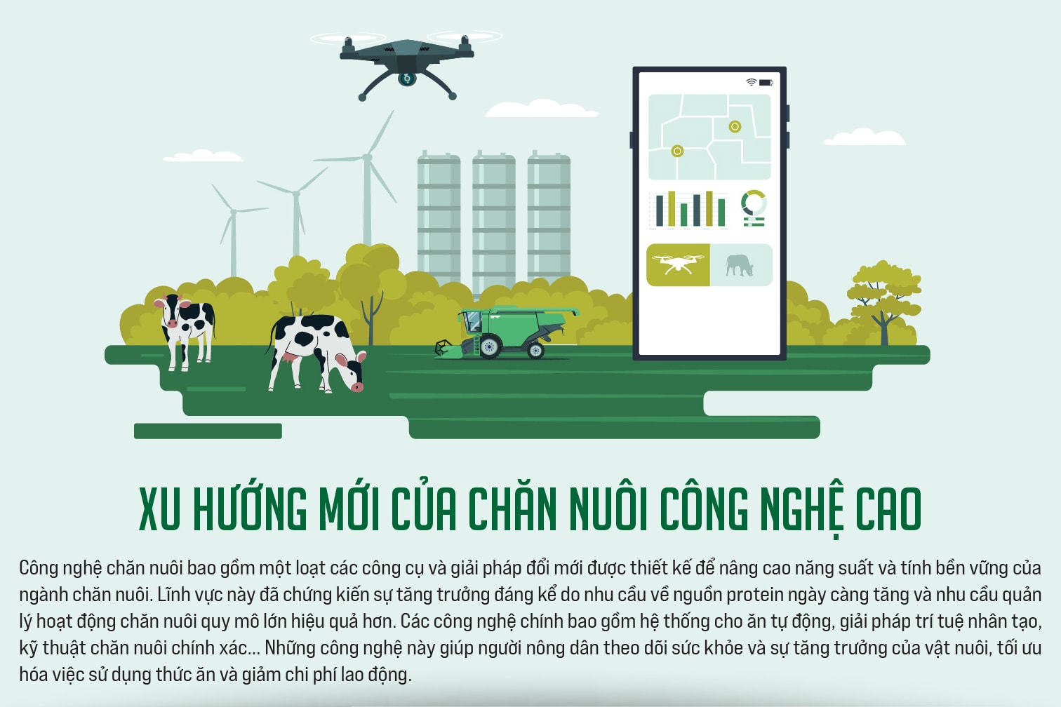 Xu hướng mới của chăn nuôi công nghệ cao