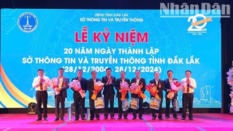 Sở Thông tin và Truyền thông tỉnh Đắk Lắk kỷ niệm 20 năm Ngày thành lập ảnh 6