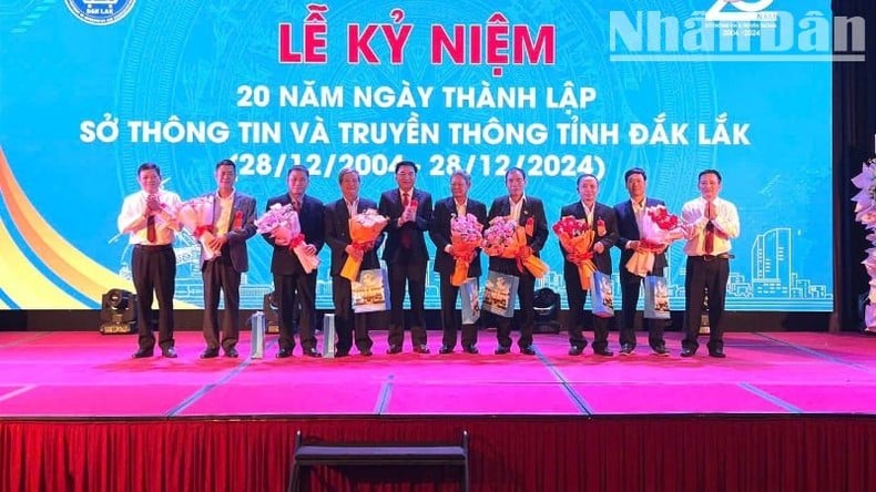 Sở Thông tin và Truyền thông tỉnh Đắk Lắk kỷ niệm 20 năm Ngày thành lập ảnh 4