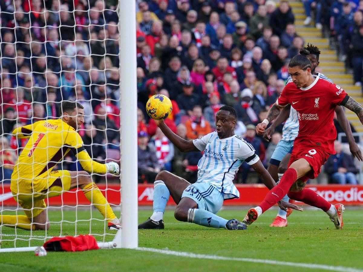 Liverpool 3 Nottingham Forest 0 - report and reaction as Reds beaten at Anfield - Nottinghamshire Live