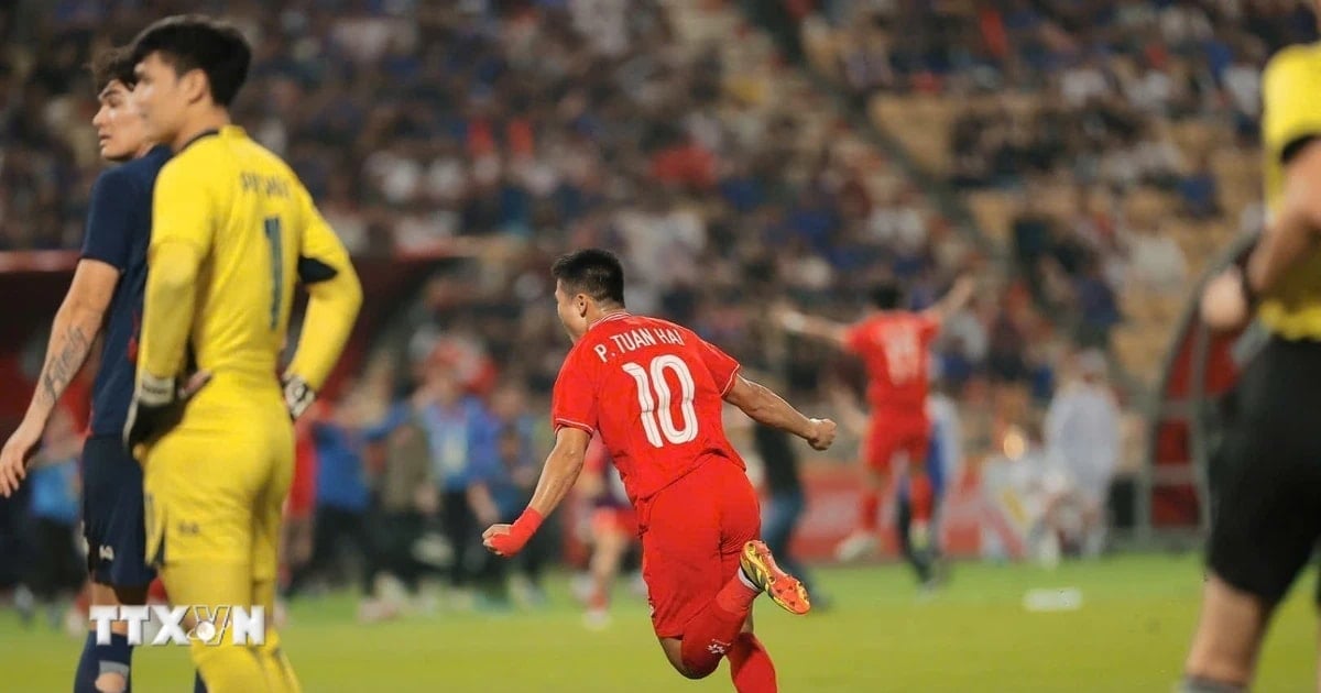 Trực tiếp chung kết AFF Cup 2024 Thái Lan-Việt Nam 0-1: Tuấn Hải mở tỷ số