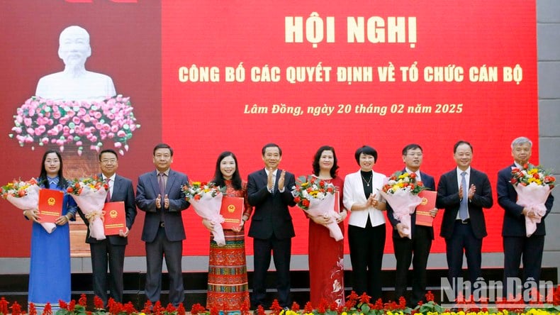 Lâm Đồng bổ nhiệm lãnh đạo 6 sở mới sau khi hợp nhất ảnh 1