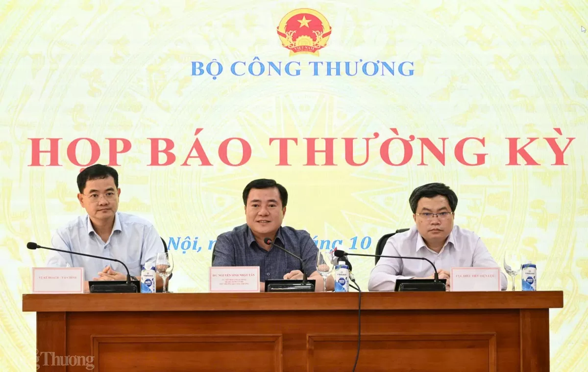 Bộ Công Thương tổ chức họp báo thường kỳ