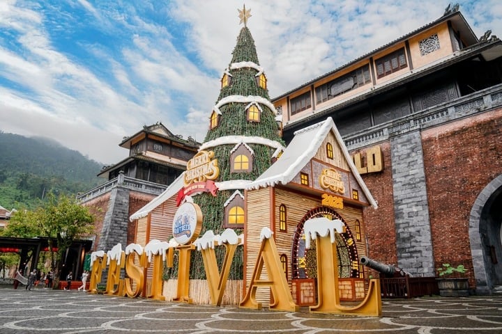 Lễ hội Mùa đông đang diễn ra rộn ràng tại Sun World Ba Na Hills.