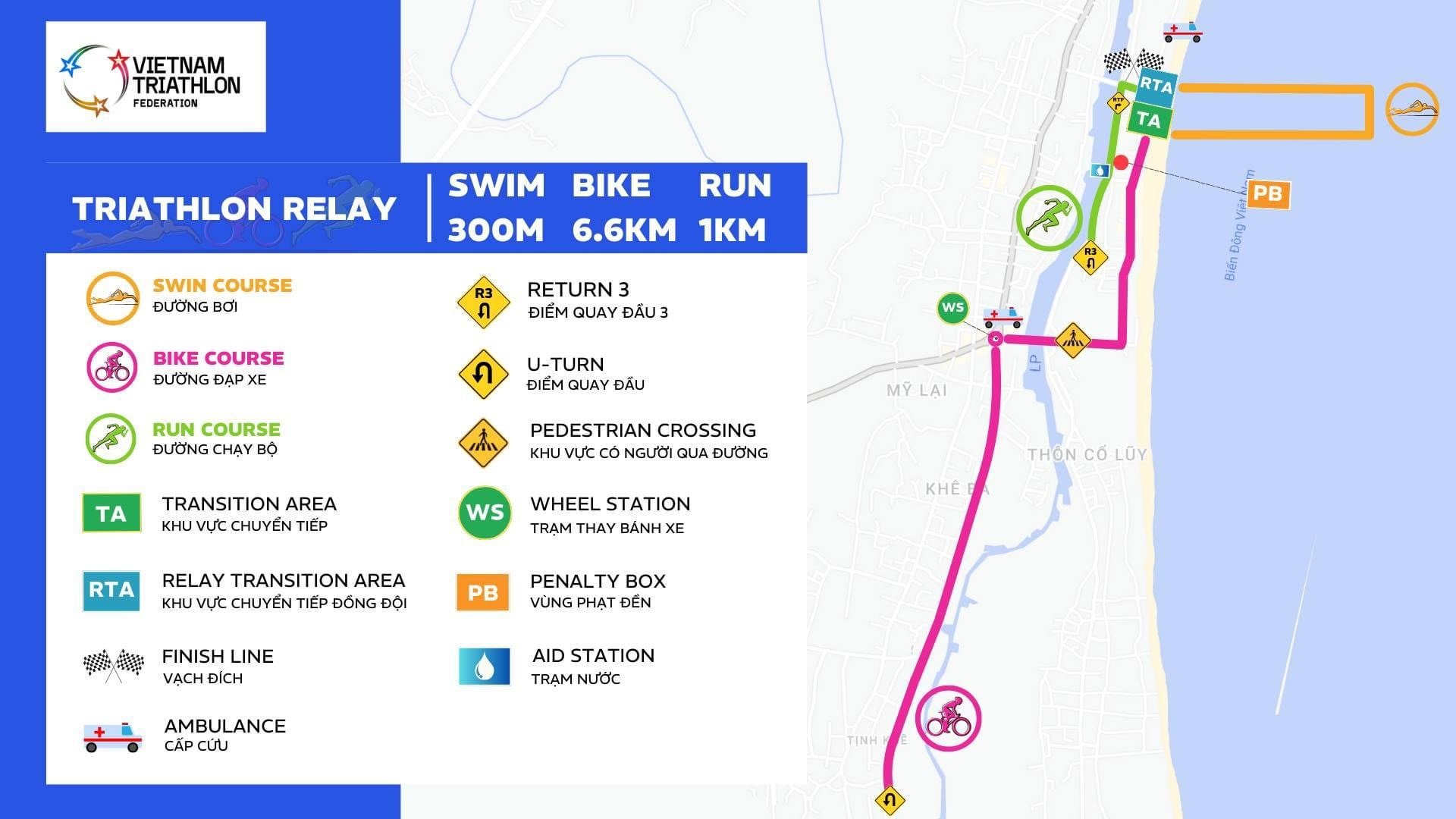 Giải Triathlon Việt Nam 2024: Cung đường vừa khắc nghiệt vừa thơ mộng tại bãi biển Mỹ Khê- Ảnh 4.