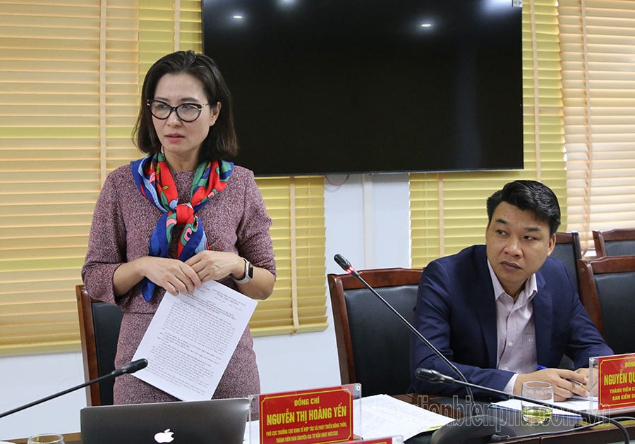 Une délégation d'inspection du Conseil d'administration de la Banque vietnamienne pour les politiques sociales travaille à Dien Bien