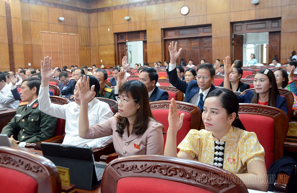 Vote of confidence for elected positions of the Provincial People's Council