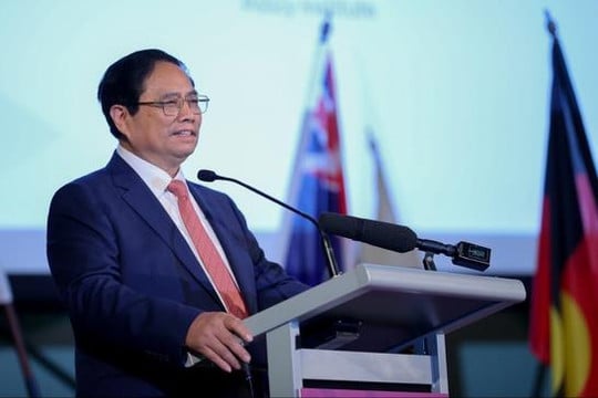 El primer ministro Pham Minh Chinh pide a las empresas australianas que inviertan en nuevos motores de crecimiento