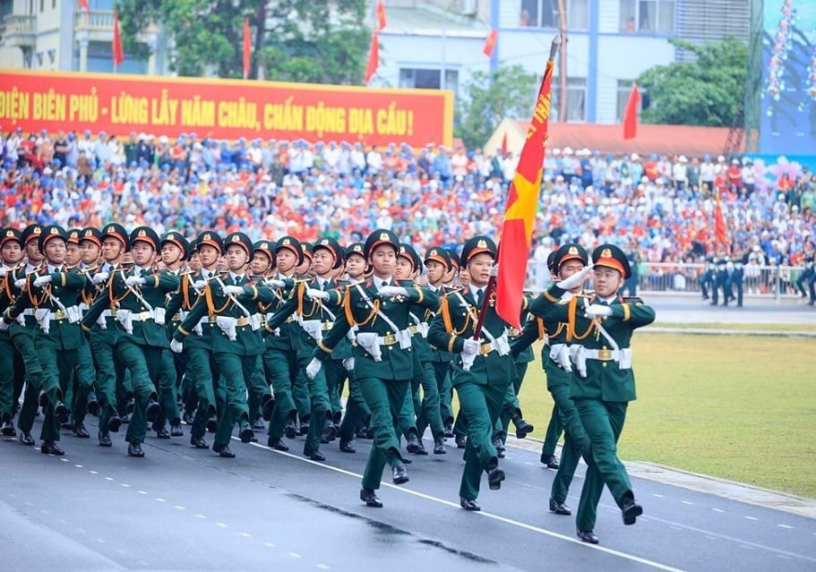 Từ khi thành lập đến nay, Quân đội Nhân dân Việt Nam ngày càng lớn mạnh, trưởng thành. Ảnh:chinhphu.vn.