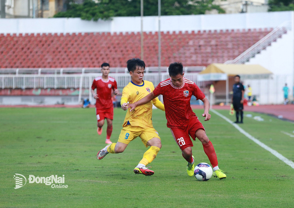 Một pha bóng trong trận đấu