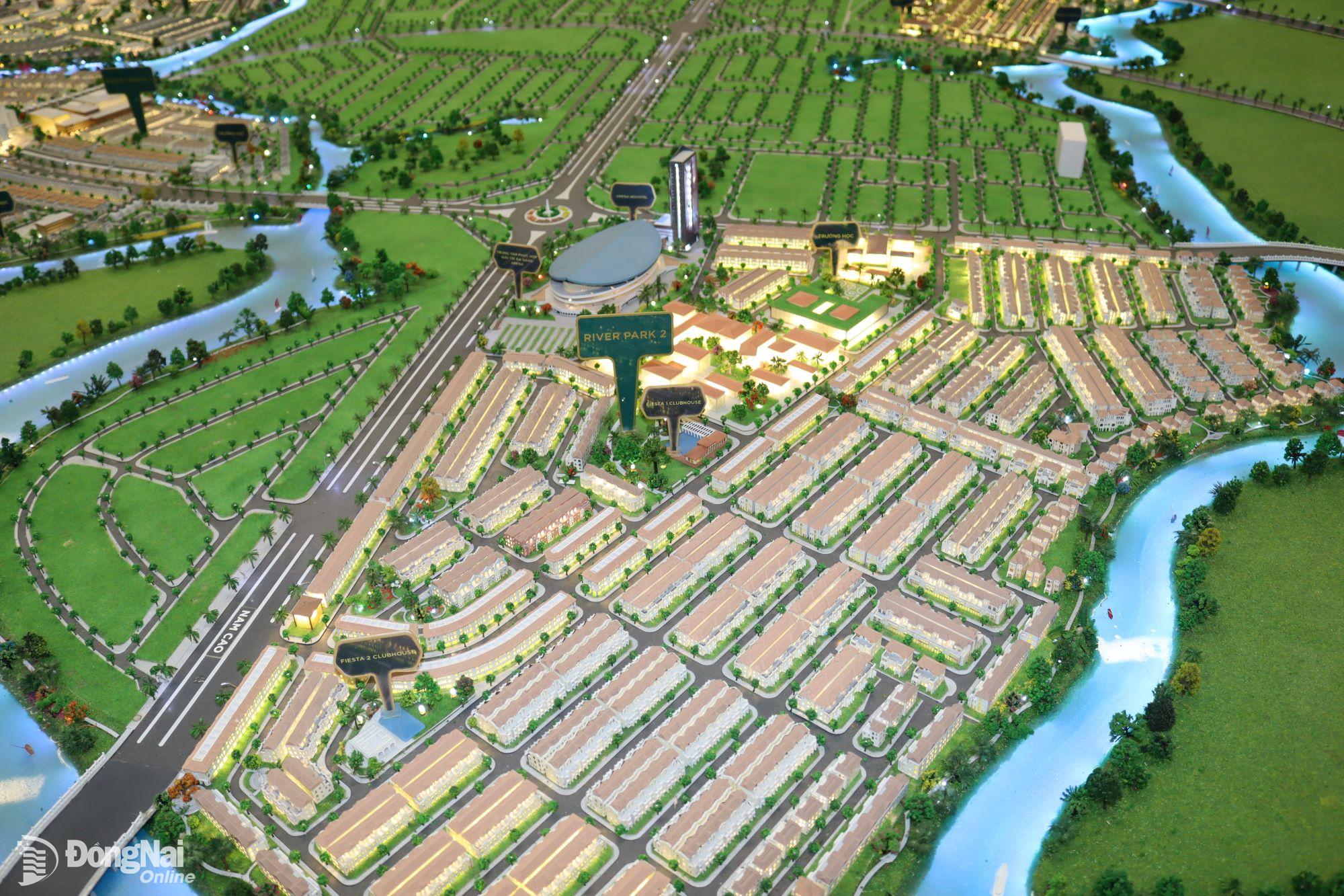 Phân khu River Park 2, thuộc Dự án Khu đô thị Aqua City. Ảnh: Hoàng Lộc