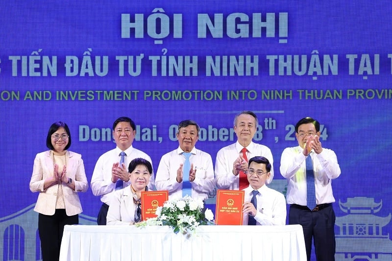 5 bản ghi nhớ hợp tác được ký kết giữa đại diện sở, ngành tỉnh Ninh Thuận với các đơn vị, doanh nghiệp tại tỉnh Đồng Nai.