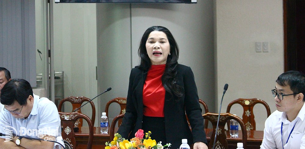 Bà Đặng Thị Kim Oanh, Chủ tịch HĐQT kiêm Tổng giám đốc Công ty CP Tập đoàn địa ốc Kim Oanh.
Ảnh: HOÀNG LỘC