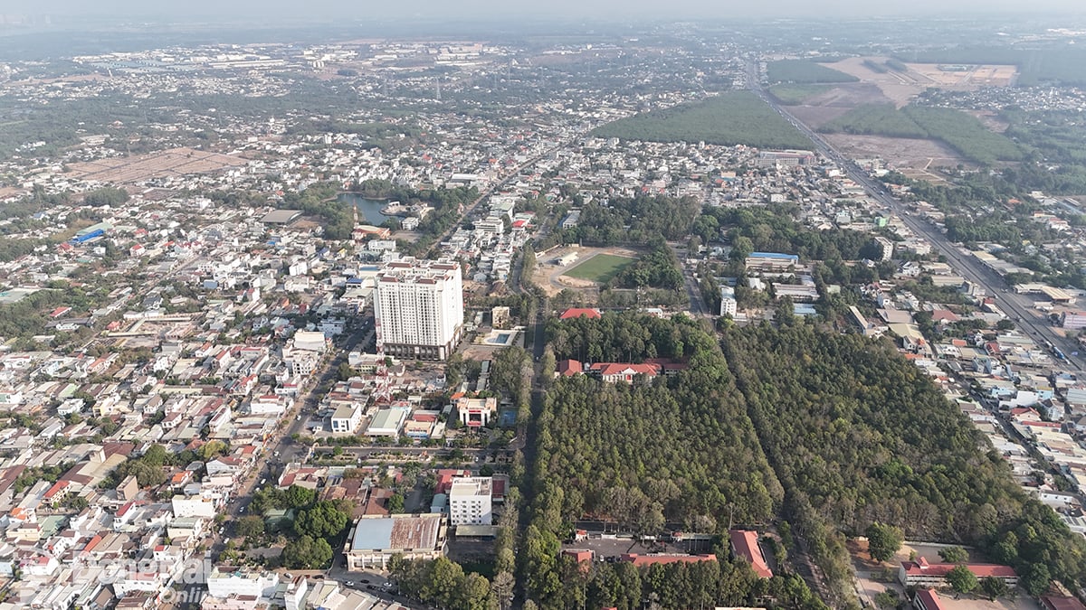 Đô thị Long Thành là khu vực trung tâm của đô thị Sân bay Long Thành. Ảnh:P.Tùng