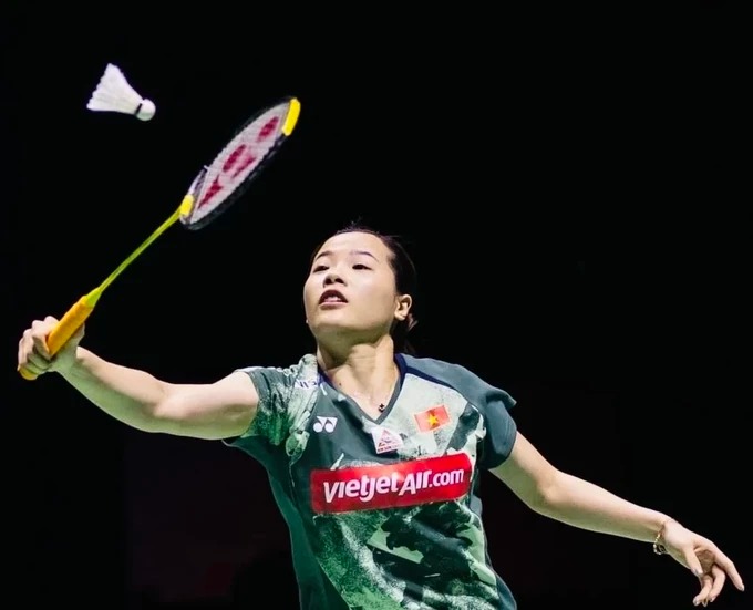 Nguyễn Thùy Linh tăng 4 bậc để lên hạng 28 thế giới. Ảnh: BWF
