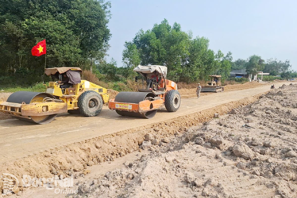 Thi công Dự án Đường vành đai 3 - Thành phố Hồ Chí Minh
đoạn qua địa bàn tỉnh.