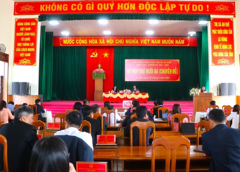 Quang cảnh kỳ họp. Ảnh: Ngọc Minh