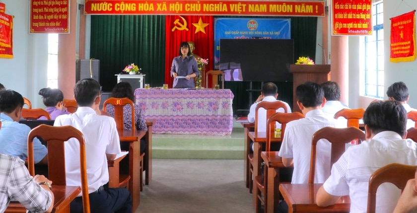 Quang cảnh buổi kiểm tra. Ảnh: Ngọc Minh