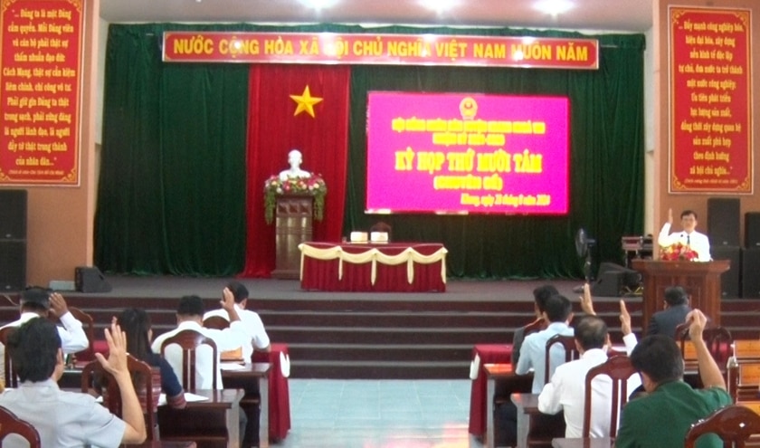 Quang cảnh kỳ họp. Ảnh: H.H