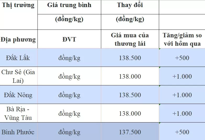 Dự báo giá tiêu ngày 15/8/2024: Tăng mạnh trở lại