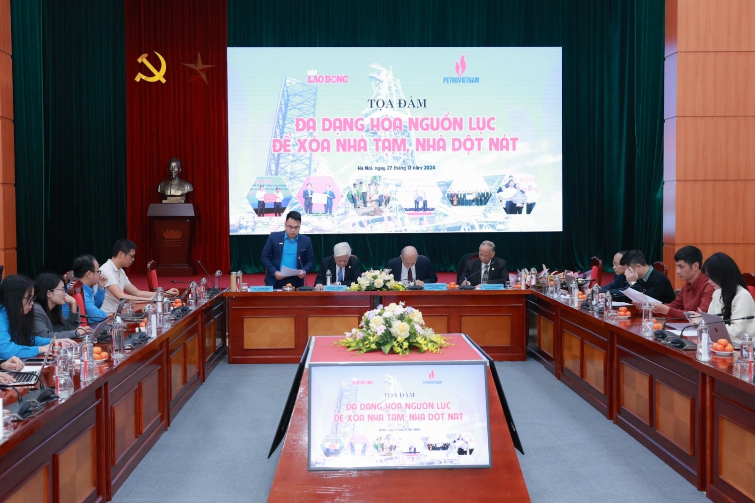 Petrovietnam tiên phong trong công tác xóa nhà tạm, nhà dột nát