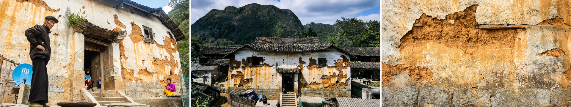 Ông Vừ Sứa Bư (80 tuổi) cho biết, ngôi nhà hơn trăm năm tuổi chưa bao giờ được trùng tu, sửa chữa. Theo thời gian, nhiều hạng mục của căn nhà đang xuống cấp trầm trọng. Một số căn phòng bị bỏ không vì quá cũ nát. Mặt trước của nhà đã hằn rõ vết tích thời gian: Sơn vôi cũ đã tróc lở, bong thành những vết sâu. 