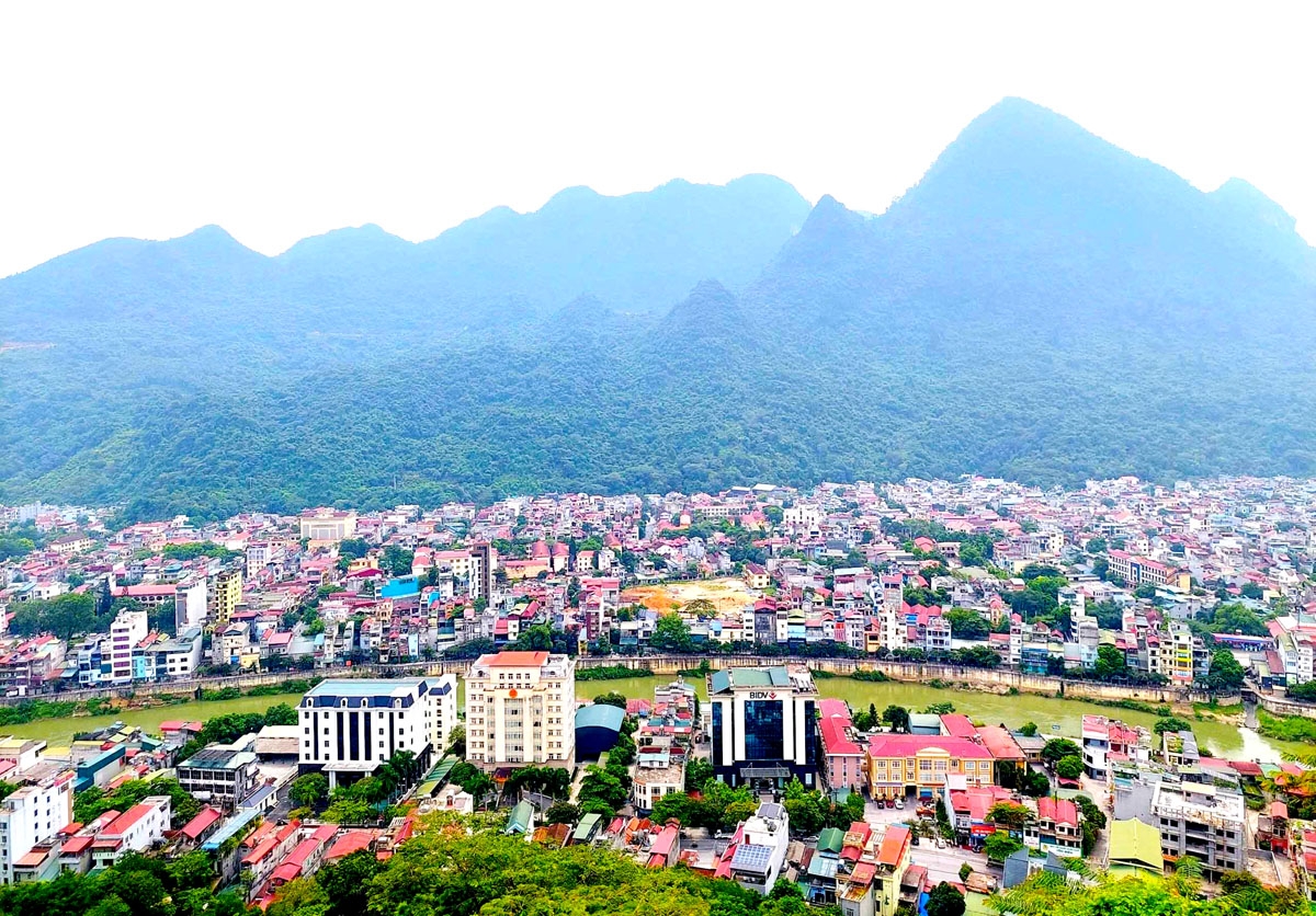 Diện mạo mới thành phố Hà Giang.
