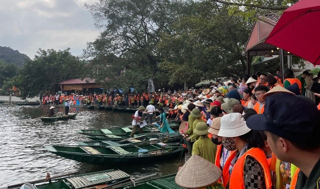 Vạn người tới Ninh Bình ngắm bức tranh 