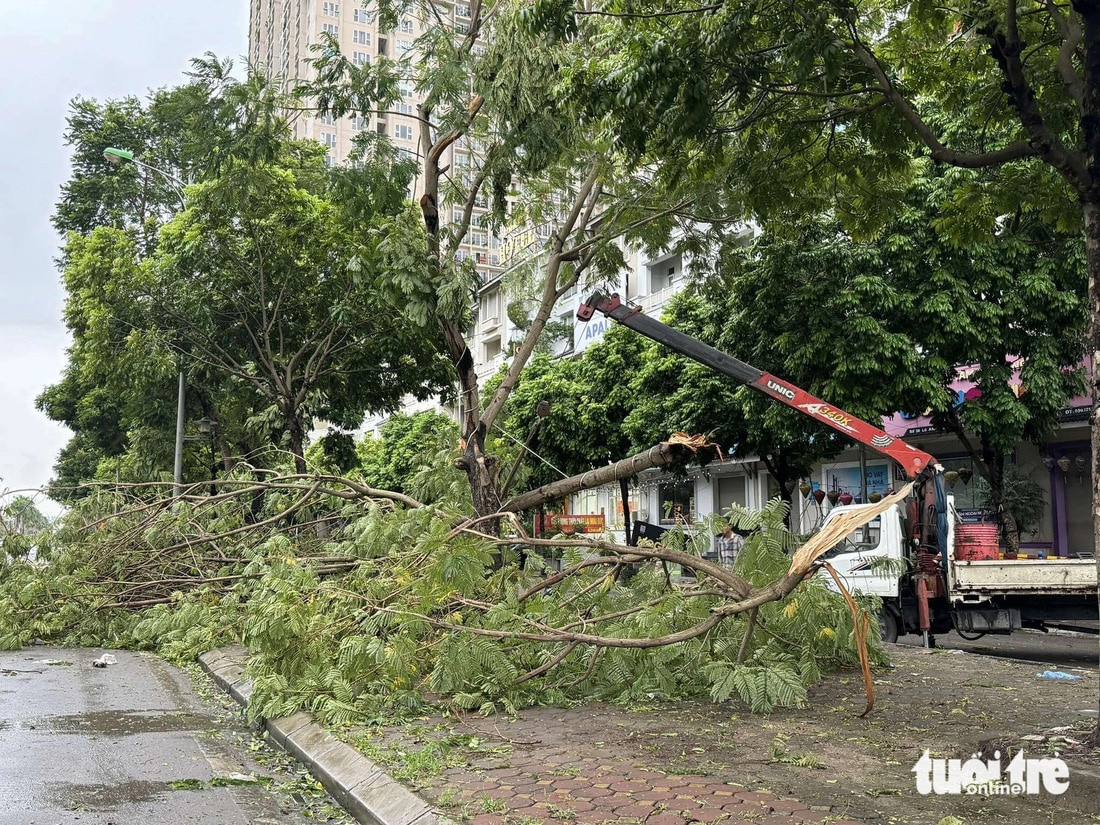 Sau ngày đêm bão số 3 càn quét khủng khiếp: Các tỉnh miền Bắc ngổn ngang chưa từng thấy - Ảnh 15.