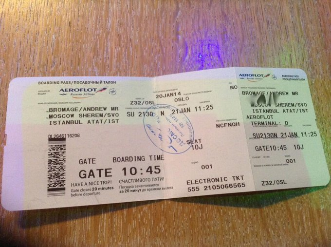 The meaning behind the code printed on airline tickets